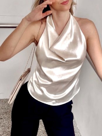 Blusa Seda Gold